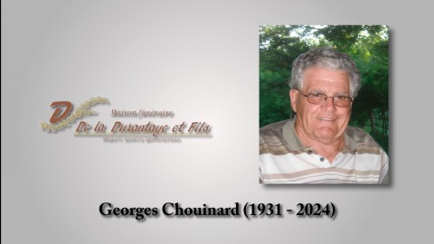 Georges Chouinard (1931 - 2024)