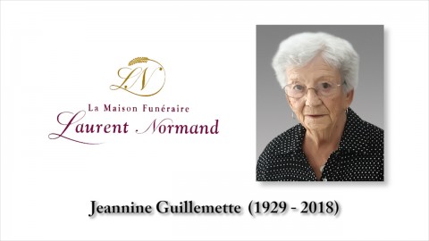 Jeannine Guillemette (1929 - 2018)