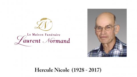 Hercule Nicole (1928 - 2017) 
