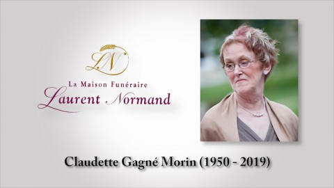 Claudette Gagné Morin (1950 - 2019)