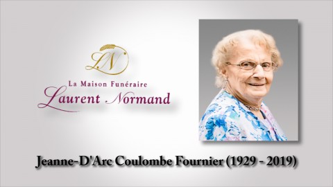 Jeanne-D'Arc Coulombe Fournier (1929 - 2019)
