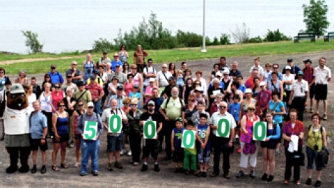 La Grosse-Île a passé le cap du demi-million!