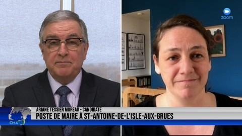 Entrevue - Ariane Tessier-Moreau, candidate à la mairie de St-Antoine-de-l'Isle-aux-Grues - 18 avril