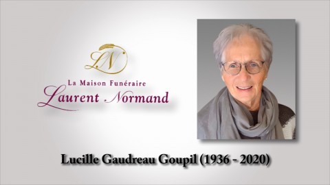 Lucille Gaudreau Goupil (1936 - 2020)