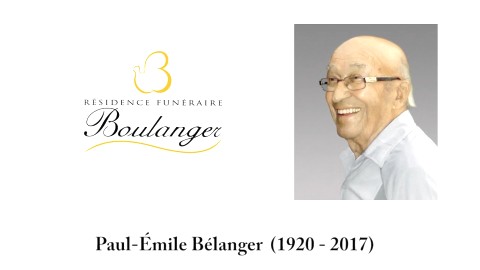 Paul-Émile Bélanger (1920 - 2017)
