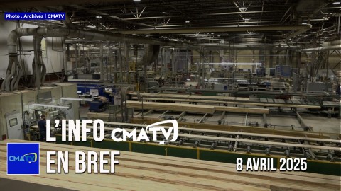 L'Info CMATV en bref du 8 avril 2025