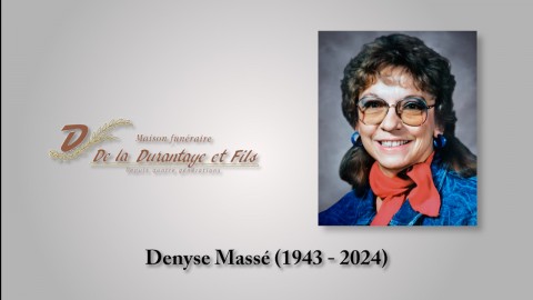 Denyse Massé (1943 - 2024)