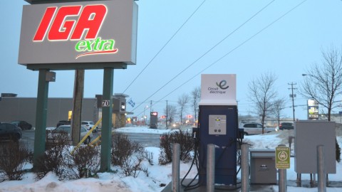  Une nouvelle borne de recharge désormais accessible à Montmagny