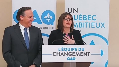 Marie-Eve Proulx officialisée candidate caquiste dans Côte-du-Sud, elle sermonne déjà le PLQ au sujet de l’école primaire de Sainte-Lucie-de-Beauregard