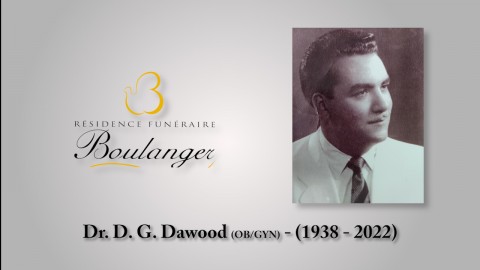 Dr.  D.  G.  Dawood (OB/GYN) - (1938 - 2022)