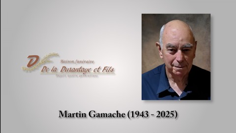 Martin Gamache (1943 - 2025)