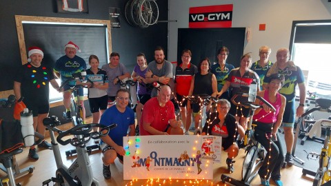 Défi spinning de Noël :  850 $ de plus pour les familles défavorisées