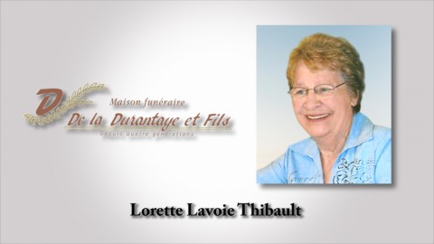Lorette Lavoie Thibault