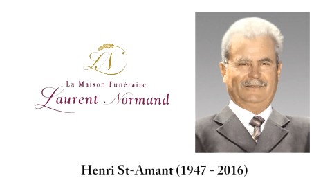 Henri St-Amant (1947 – 2016)