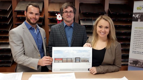 Atelier Décor Mercier investit plus d’un million de dollars dans la construction d’un nouveau magasin