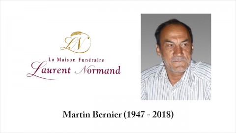 Martin Bernier (1947 - 2018)