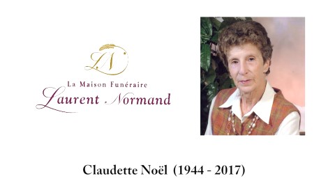 Claudette Noël (1944 - 2017)