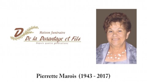 Pierrette Marois (1943 - 2017)