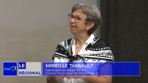 Entrevue - Mireille Thibault, conseillère et candidate au siège 4 à la Ville de Montmagny - 20 juin 2025