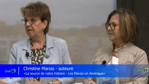 Entrevue - Christine Marois (auteure) & Sylvie Marois (recherchiste) «La source de notre histoire - Les Marois en Amérique» - 26 septembre 2024