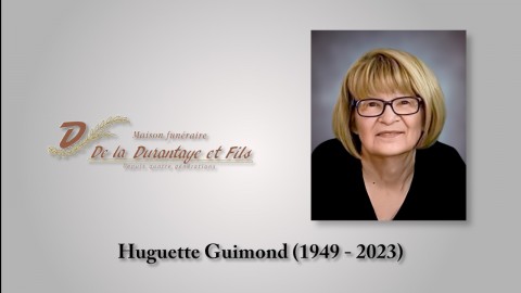 Huguette Guimond (1949 - 2023)