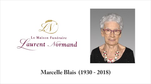 Marcelle Blais  (1930 - 2018)