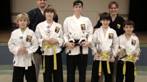BELLE PERFORMANCE DES KARATÉKAS DU DOJO MONTMAGNY