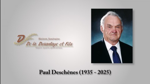 Paul Deschênes (1935 - 2025)