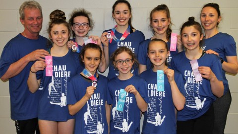 Une fin de semaine en Abitibi pour les Gymnastes de Magny-Gym