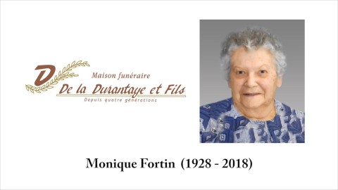 Monique Fortin  (1928 - 2018)