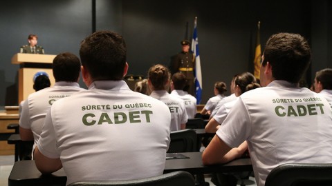 Retour du programme de cadets en province