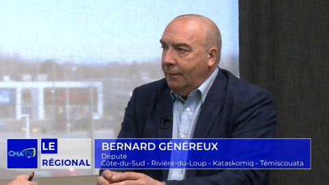 Entrevue - Bernard Généreux, député de Côte-du-Sud Rivière-du-Loup - Kataskomiq - Témiscouata - 1er mai 2025