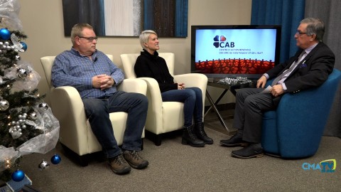 Entrevue - Guy St-Pierre bénévole et Andrée-Anne Fortin CAB Montmagny-L'Islet - 5 décembre 2022