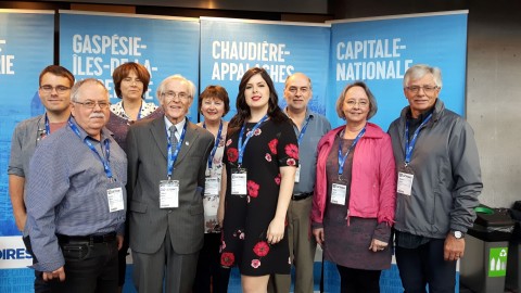 Une délégation de Côte-du-Sud présente au Congrès national du Parti Québécois