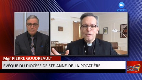 Entrevue - Mgr Pierre Goudreault, évêque de Ste-Anne-de-la-Pocatière - 23 décembre 2020