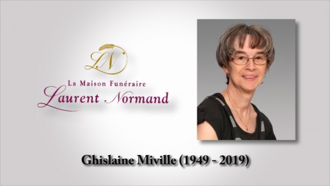 Ghislaine Miville (1949 - 2019)