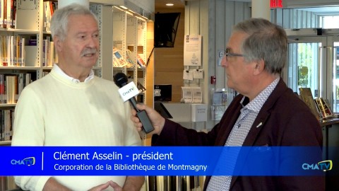 Entrevue - Clément Asselin, président de la Corporation de la Bibliothèque de Montmagny - 4 septembre 2024