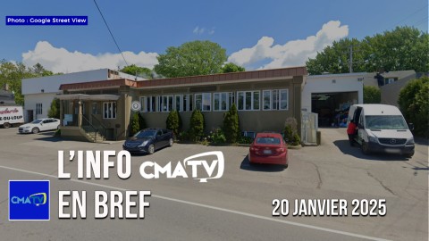 L'Info CMATV en bref du 20 janvier 2025