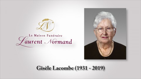 Gisèle Lacombe (1931 - 2019)