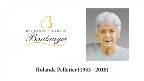 Rolande Pelletier (1933 - 2018)