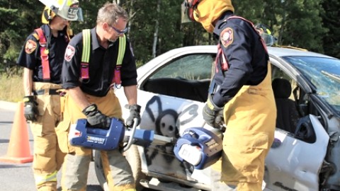 Des nouveaux outils de désincarcérations à Saint-Just-de-Bretenières