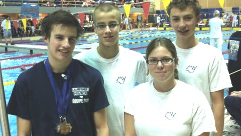 Trois podiums pour le nageur Dominic Rivest