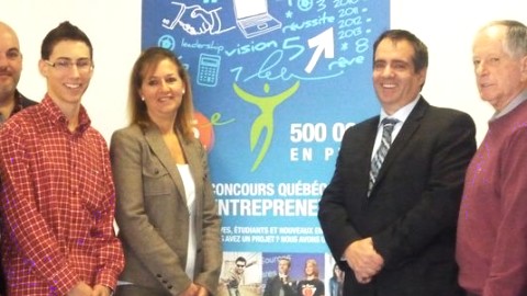 SAINT-JEAN-PORT-JOLI ACCUEILLERA LE GALA RÉGIONAL DU CONCOURS QUÉBÉCOIS EN ENTREPRENEURIAT