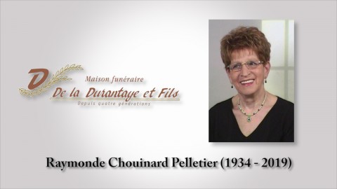 Raymonde chouinard Pelletier (1934 - 2019)