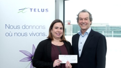 Telus aide Action Jeunesse Côte-Sud