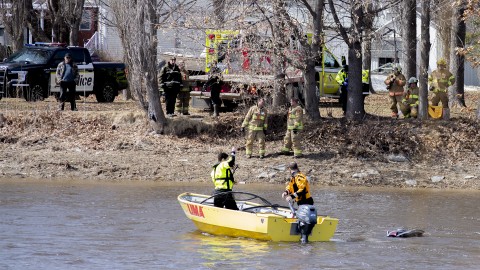 	            	Noyade dans la rivière du Sud à Montmagny en avril 2023 : Les pompiers ne sont pas blâmés	            