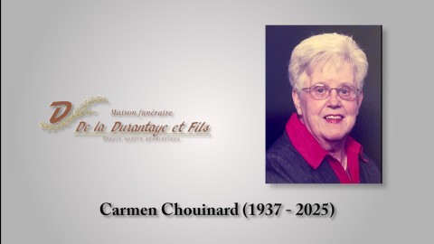 Carmen Chouinard (1937 - 2025)