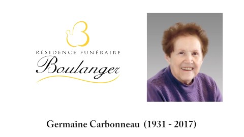Germaine Carbonneau (1931 - 2017)