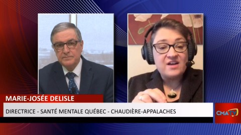 Entrevue - Marie Josée Delisle, santé mentale Québec - Chaudière-Appalaches - 10 mars 2021