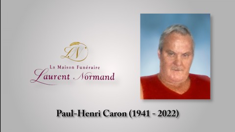 Paul-Henri Caron (1941 - 2022)
